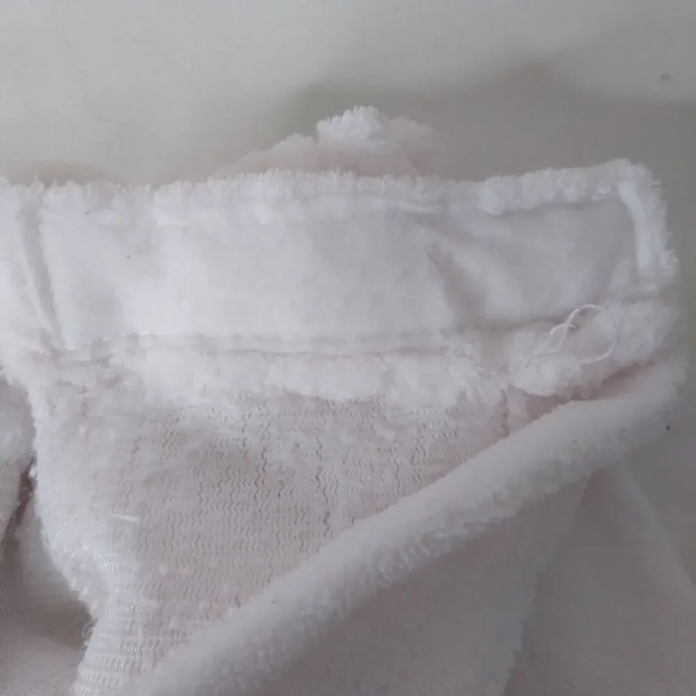 Dan Dee Towel Half Waist Wrap Spa Bath Valentine Heart Soft Fleece Body Beach